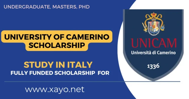 The University of Camerino Scholarship